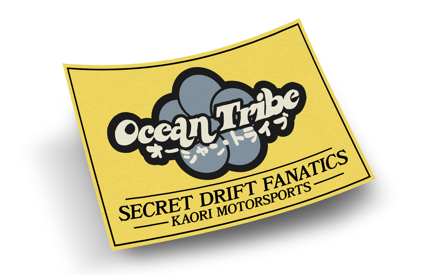 Ocean Tribe Box Sticker